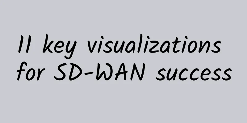 11 key visualizations for SD-WAN success