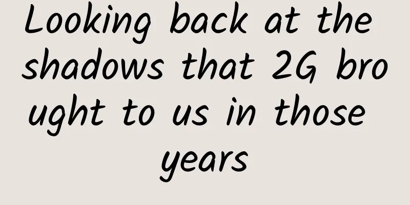 Looking back at the shadows that 2G brought to us in those years