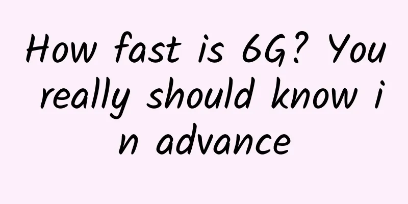 How fast is 6G? You really should know in advance