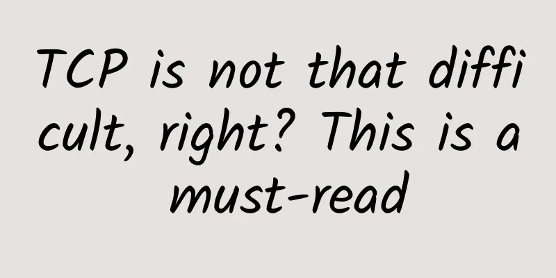 TCP is not that difficult, right? This is a must-read