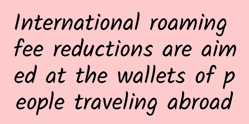 International roaming fee reductions are aimed at the wallets of people traveling abroad