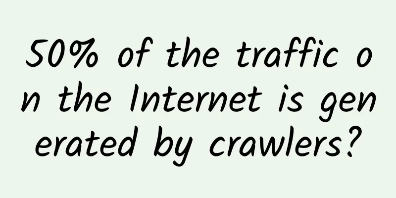 50% of the traffic on the Internet is generated by crawlers?