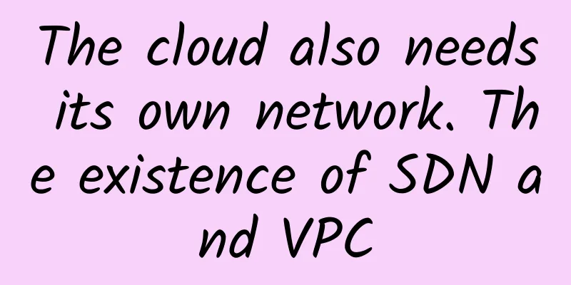 The cloud also needs its own network. The existence of SDN and VPC