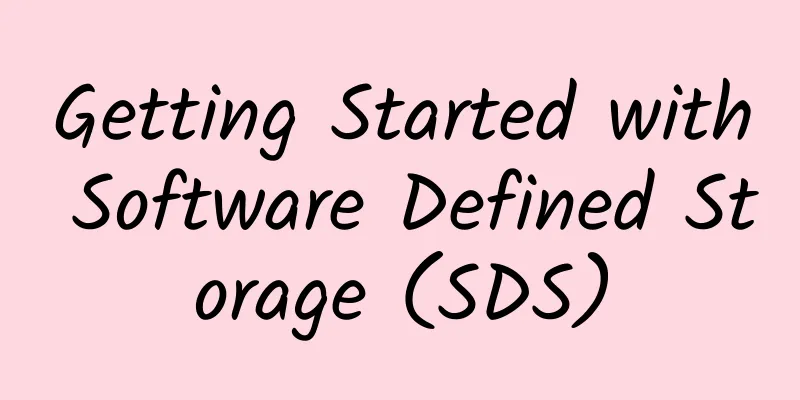 Getting Started with Software Defined Storage (SDS)