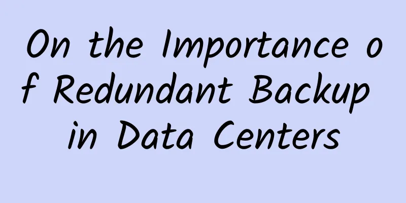 On the Importance of Redundant Backup in Data Centers