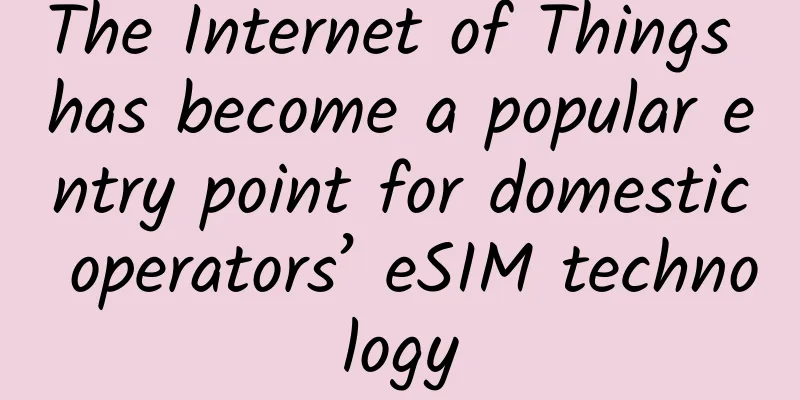 The Internet of Things has become a popular entry point for domestic operators’ eSIM technology