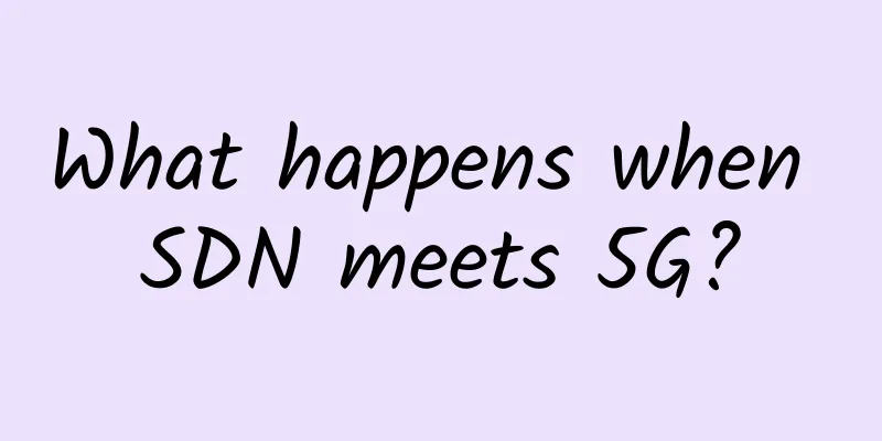 What happens when SDN meets 5G?