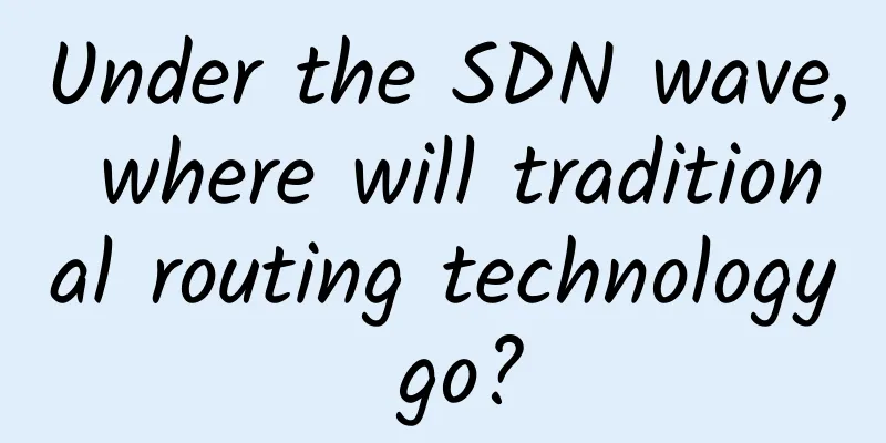 Under the SDN wave, where will traditional routing technology go?