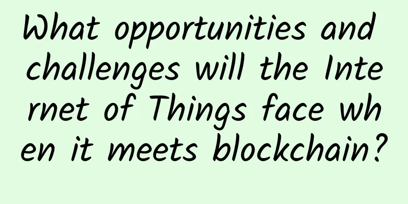 What opportunities and challenges will the Internet of Things face when it meets blockchain?
