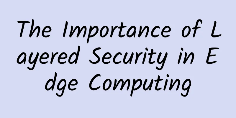 The Importance of Layered Security in Edge Computing