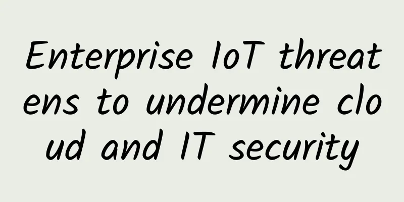 Enterprise IoT threatens to undermine cloud and IT security