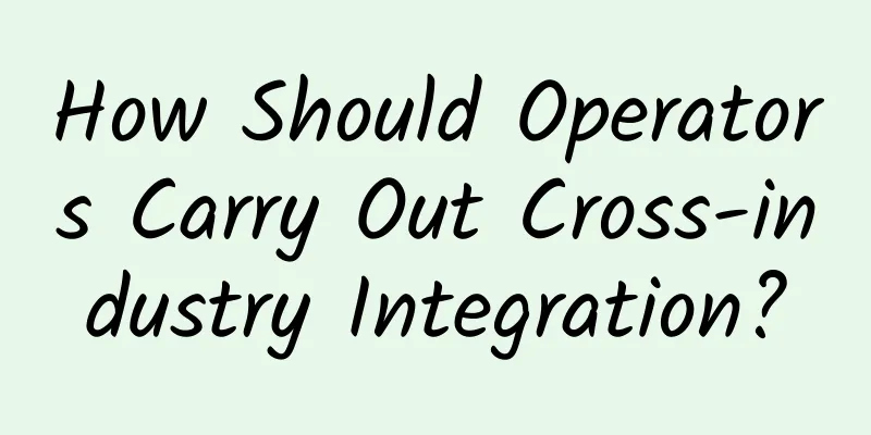 How Should Operators Carry Out Cross-industry Integration?
