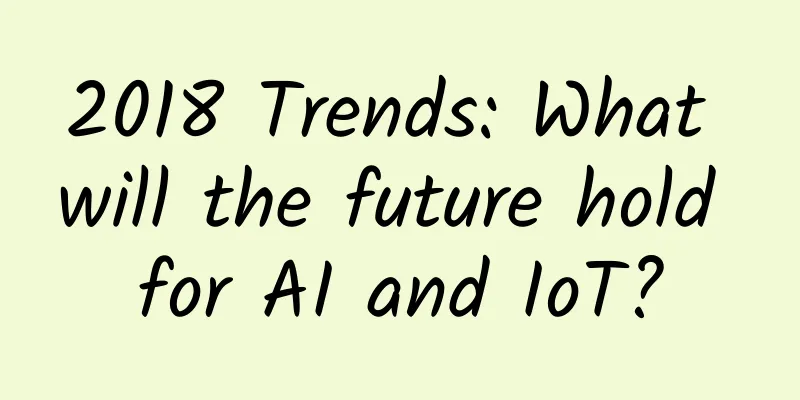 2018 Trends: What will the future hold for AI and IoT?