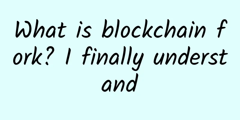 What is blockchain fork? I finally understand