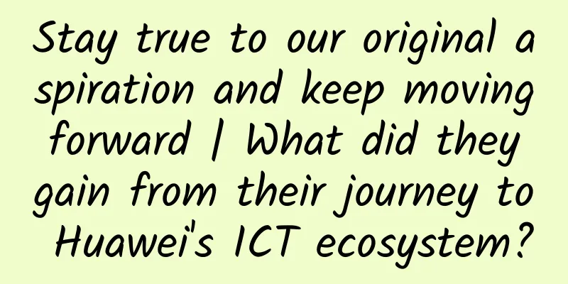 Stay true to our original aspiration and keep moving forward | What did they gain from their journey to Huawei's ICT ecosystem?