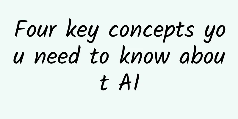 Four key concepts you need to know about AI