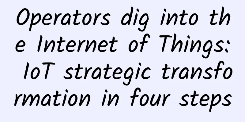 Operators dig into the Internet of Things: IoT strategic transformation in four steps