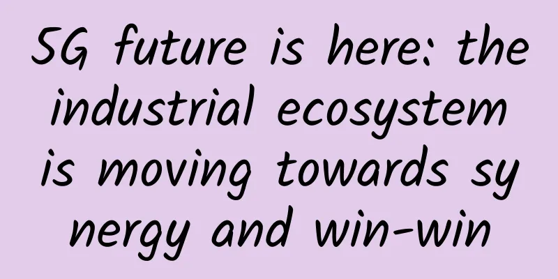 5G future is here: the industrial ecosystem is moving towards synergy and win-win