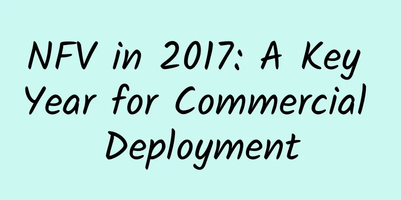 NFV in 2017: A Key Year for Commercial Deployment