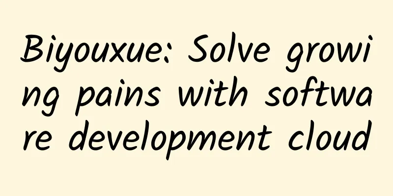 Biyouxue: Solve growing pains with software development cloud
